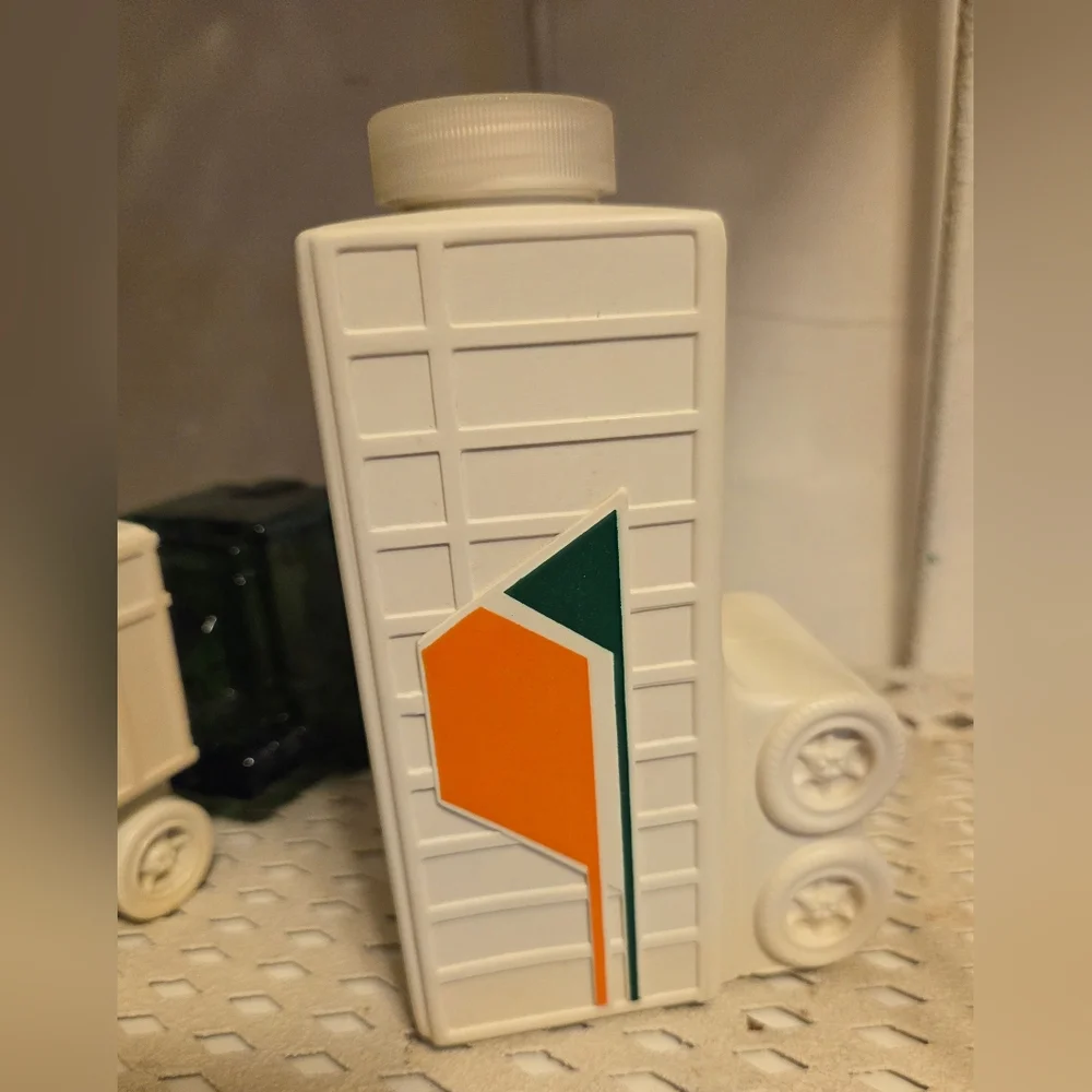Avon Highway King Wild Country After Shave & Talc Bottle Tractor Trailer Trucker